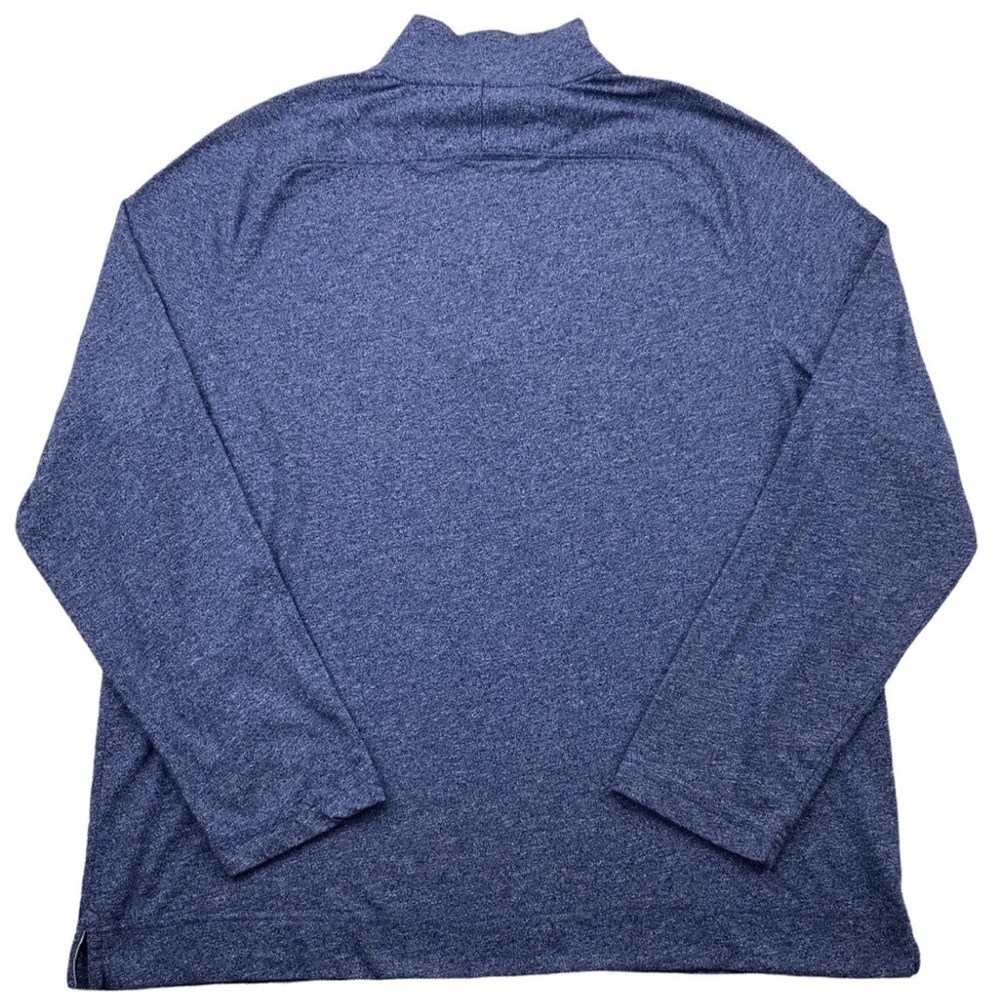 Banana Republic | NWT Blue Golf Men Adult Quick Dry 1/4 Zip Up Pullover Top M - Picture 8 of 8